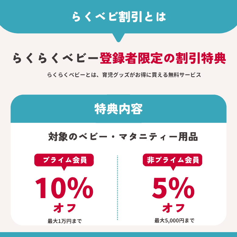 らくベビ割引とは