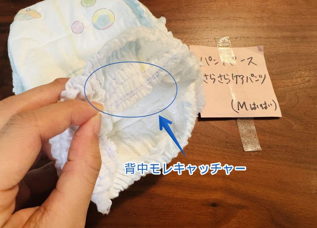 背中モレキャッチャー